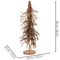 Decoratieve boom gemaakt van wilgentakken op een houten voet, 68 cm. | Floristik24.nl