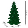 Kerstboomversiering voor feestelijke tafeldecoratie 27 cm | Floristik24.nl