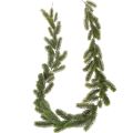 Floristik24 Kunstmatige groene dennenkrans voor feestelijke decoratie, 200 cm