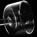 Waxinelichthouder glas waxinelichtsteker helder Ø4,5cm H8cm 8 stuks