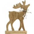 Floristik24 Tafeldecoratie Kerstdecoratie hert houten standee decoratie rendier H33cm