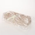 Beige tafelloper met een rand