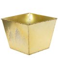 Metalen plantenbak met