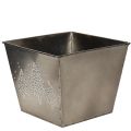 Vierkante metalen plantenbak