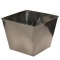 Vierkante metalen plantenbak
