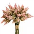 Floristik24 Druivenhyacint kunsthyacint roze 28cm 12st in bos