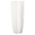 Bloemenvaas met ribbels, moderne decoratieve vaas, 38 cm | Floristik24.nl
