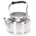 Floristik24 Vintage decoratieve theepot/plantenbak, metaal met zinklook, Ø19cm H15cm