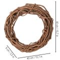 Natuurlijke wilgenkrans, geschikt als decoratieve krans voor bloemisten, 40 cm | Floristik24.nl