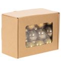 Mini kerstboomversieringen set, glanzende hangende ballen, 3 cm, 22 stuks | Floristik24.nl
