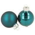 Floristik24 Kerstballen, mat en glanzend, kleine kerstversieringen, 4 cm, 24 stuks