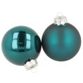 Floristik24 Kerstbal, mat en glanzend, feestelijke kerstboomversiering, 6 cm, 24 stuks