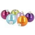 Floristik24 Kerstballenset, kleurrijke kerstboomballen, 75 mm, 14 stuks