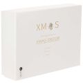 Kerstbalornament in wit,