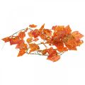 Floristik24 Wijnbladeren slinger bladeren slinger rood oranje herfst L210cm