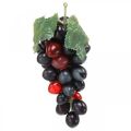 Floristik24 Sierdruiven Zwart Decoratief fruit Kunstdruiven 15cm