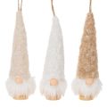 Floristik24 Decoratieve kabouterfiguur met baard om op te hangen, 17 cm, 6 stuks