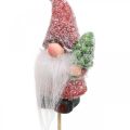Floristik24 Decoratieve kabouter kerstman sierpluggen kerst 10cm 4st