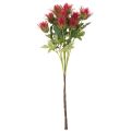 Kunstmatige rode disteltak voor decoratie, 67 cm, 3 stuks | Floristik24.nl