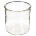 Floristik24 Glazen theelichthouder, rond, helder glas, veelzijdig, 12 cm, 2 stuks