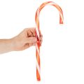 Kunstmatige snoepstokdecoratie in rood en wit, 35 cm, 3 stuks | Floristik24.nl