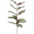 Floristik24 Kunstplant deco tak groen rood bruin foam H68cm