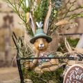 Floristik24 Deco konijn konijn buste decoratiefiguur konijnenkop 18cm