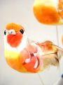 Floristik24 Vogels op draad gekleurd 8cm 12st