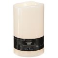 Grote LED-kaars met timer, voor buitengebruik, warm wit, Ø12,5 cm, H20 cm | Floristik24.nl