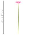 Kunstmatige gerbera's voor in de tuin, roze, 47 cm, 6 stuks | Floristik24.nl