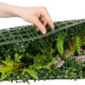 Kunstmatige plantenwand 100 x 55 cm, verticale begroeiing | Floristik24.nl