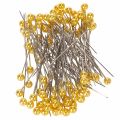 Floristik24 Naalden met parelkop Ø6mm 65mm goud
