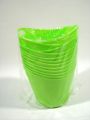 Floristik24 Plastic potten met handvatten 12st. 14cmx12cm groen