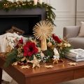 Set van strooien sterren voor de kerstboom, inclusief figuurtjes en sterren (35 stuks). | Floristik24.nl